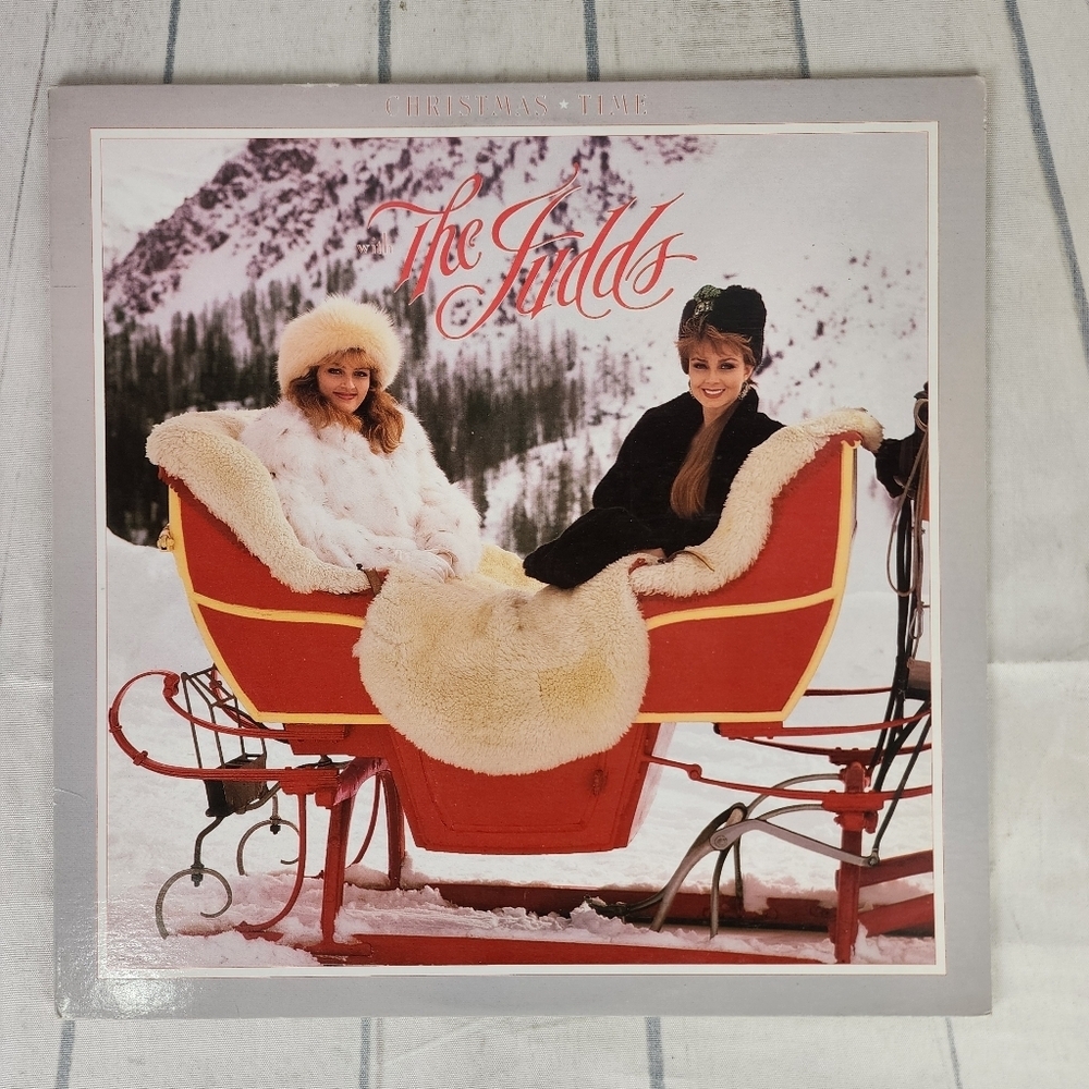 The Judds 1987 Vinyl Record Christmas Time with The Judds
